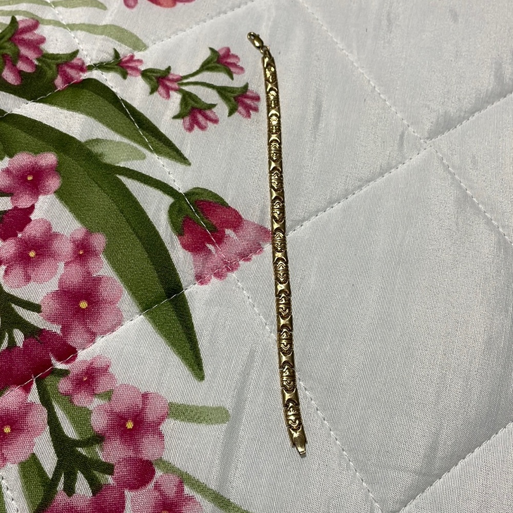 10k real gold bracelet